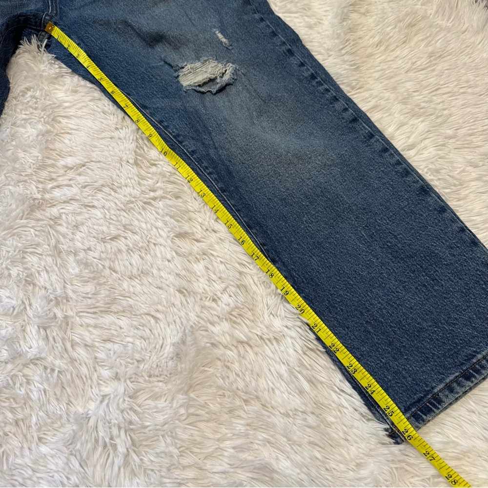 a.n.a Highest Rise Vintage Straight Jeans Size 16 - Picture 6 of 8